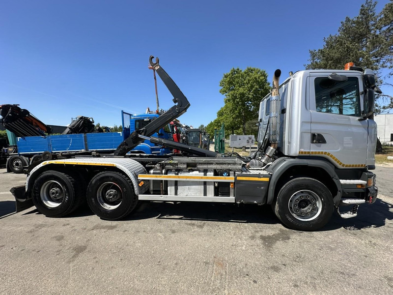 Scania G450 6x4 HOOKLIFT AJK 20T - 5760mm - 3m90 WB - HUB REDUCTION / STEEL SUSP. - EURO 6 - BE TRUCK - Camión multibasculante: foto 4 Scania G450 6x4 HOOKLIFT AJK 20T - 5760mm - 3m90 WB - HUB REDUCTION / STEEL SUSP. - EURO 6 - BE TRUCK - Camión multibasculante: foto 4