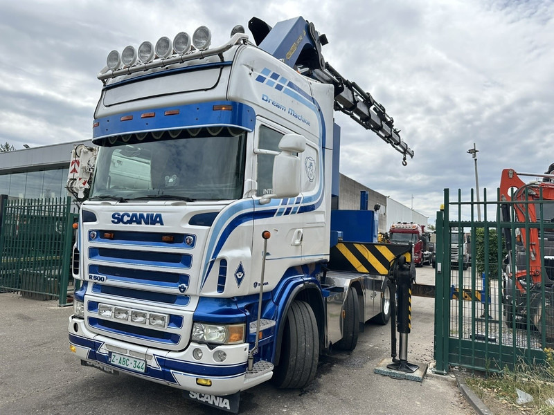 Scania R500 8x2 + CRANE 100Tm! PALFINGER PK100002 G 8x + 1 ME - RETARDER - ALCOA DURA BRIGHT - LIFT + STEERING - 5/6 HYDR F - TÜV 05/2026 - TOP CONDITION - Camión grúa: foto 4 Scania R500 8x2 + CRANE 100Tm! PALFINGER PK100002 G 8x + 1 ME - RETARDER - ALCOA DURA BRIGHT - LIFT + STEERING - 5/6 HYDR F - TÜV 05/2026 - TOP CONDITION - Camión grúa: foto 4