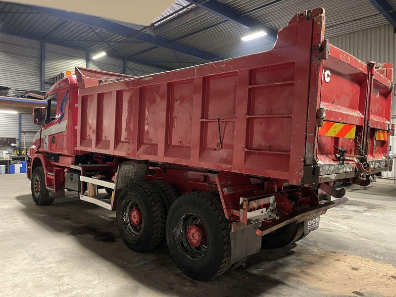 Scania T124-420 TORPEDO HAUBE - 6x4 - KIPPER - MANUAL GRS900 3+3 - STEEL SPRING / BALLIESTAS / LAMES / BLATT - Camión volquete: foto 3 Scania T124-420 TORPEDO HAUBE - 6x4 - KIPPER - MANUAL GRS900 3+3 - STEEL SPRING / BALLIESTAS / LAMES / BLATT - Camión volquete: foto 3