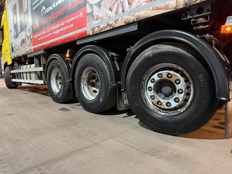 Camión lona Volvo FH 460 8x4 TRIDEM CURTAINSIDE BOX 8m50 / BDF / SILO COMPRESSOR - *FULL AIR* - EURO 6 - LIFT + STEERING AXLE - BE TRUCK: foto 20