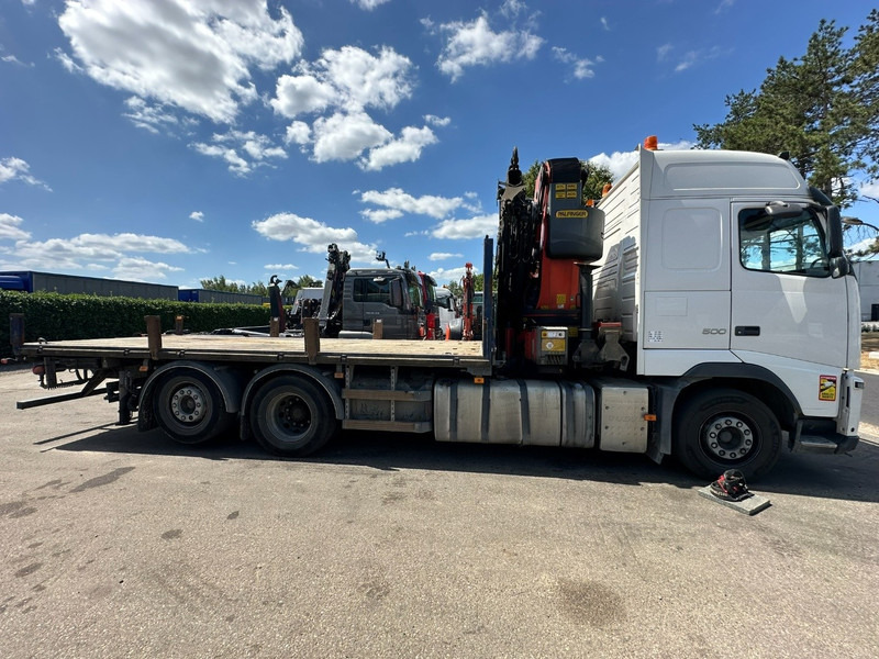 Camión grúa Volvo FH 500 6X2 + CRANE PALFINGER PK50002 E 6x - RETARDER - PLATFORM 6m20 - TWISTLOCKS 20' - 561.000km - EURO 5: foto 6
