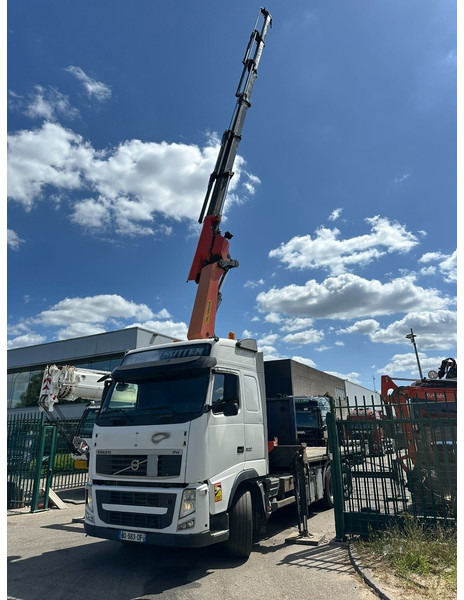 Volvo FH 500 6X2 PRITSCHE + KRAN PALFINGER PK50002 E 5x - RETARDER - PLATFORM 6m20 - TWISTLOCKS 20' - 561.000km - EURO 5 - Camión caja abierta, Camión grúa: foto 5 Volvo FH 500 6X2 PRITSCHE + KRAN PALFINGER PK50002 E 5x - RETARDER - PLATFORM 6m20 - TWISTLOCKS 20' - 561.000km - EURO 5 - Camión caja abierta, Camión grúa: foto 5