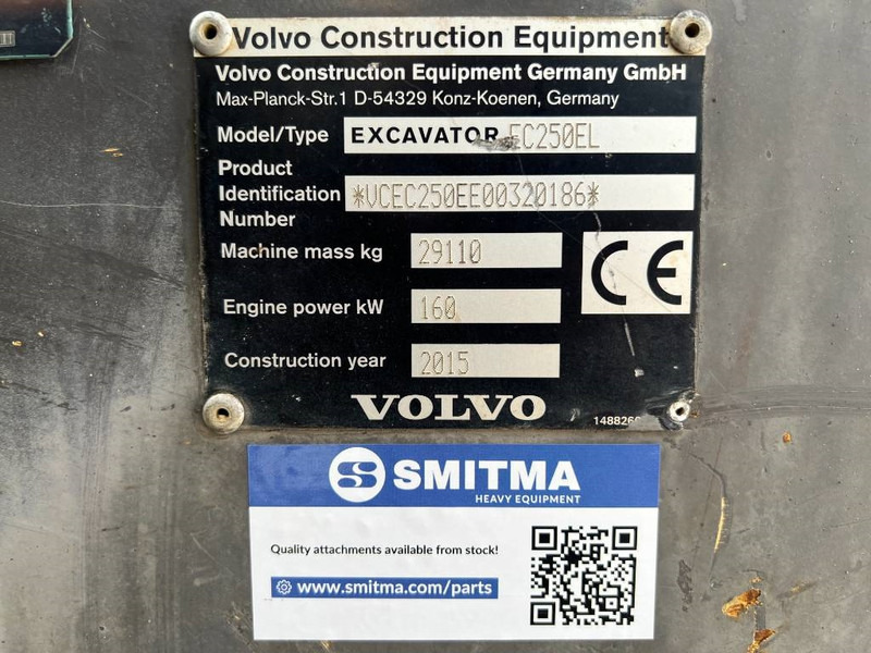 Volvo EC250E L - Excavadora de cadenas: foto 5 Volvo EC250E L - Excavadora de cadenas: foto 5