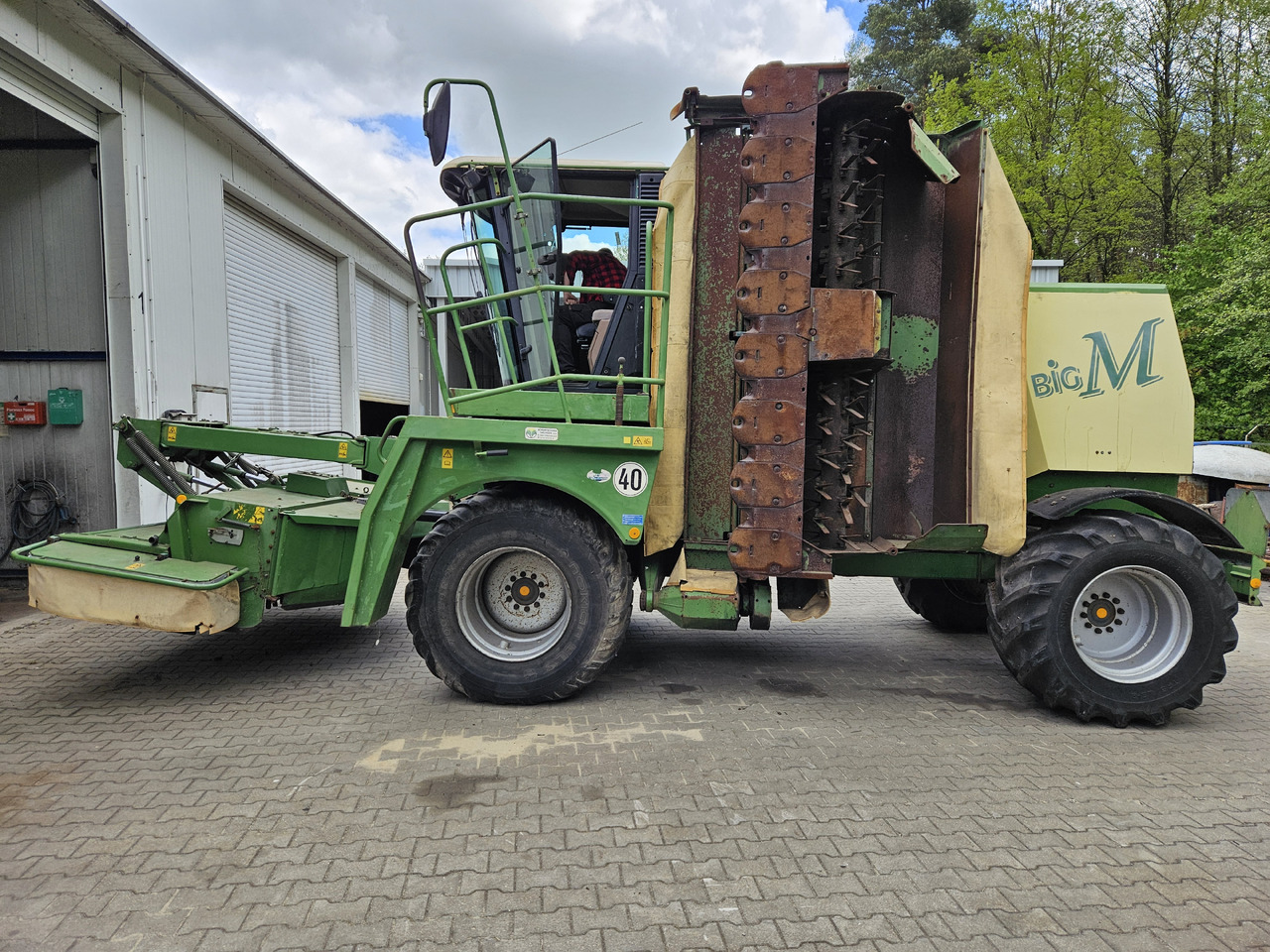 Krone Big M - Segadora: foto 3 Krone Big M - Segadora: foto 3