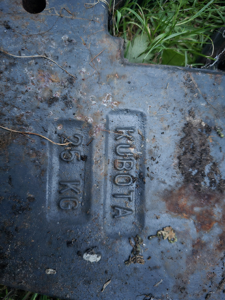 Obciążniki Kubota - Contrapeso: foto 3 Obciążniki Kubota - Contrapeso: foto 3