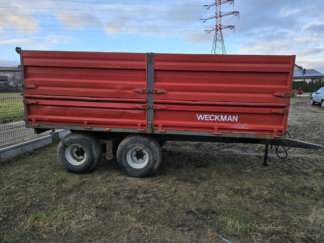 WECKMAN 11 t - Remolque volquete agrícola: foto 2 WECKMAN 11 t - Remolque volquete agrícola: foto 2