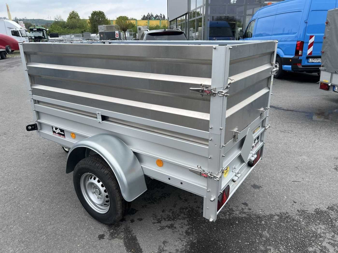 KOCH B1000 BWA Kastenanhänger gebremst - Remolque de coche: foto 5 KOCH B1000 BWA Kastenanhänger gebremst - Remolque de coche: foto 5