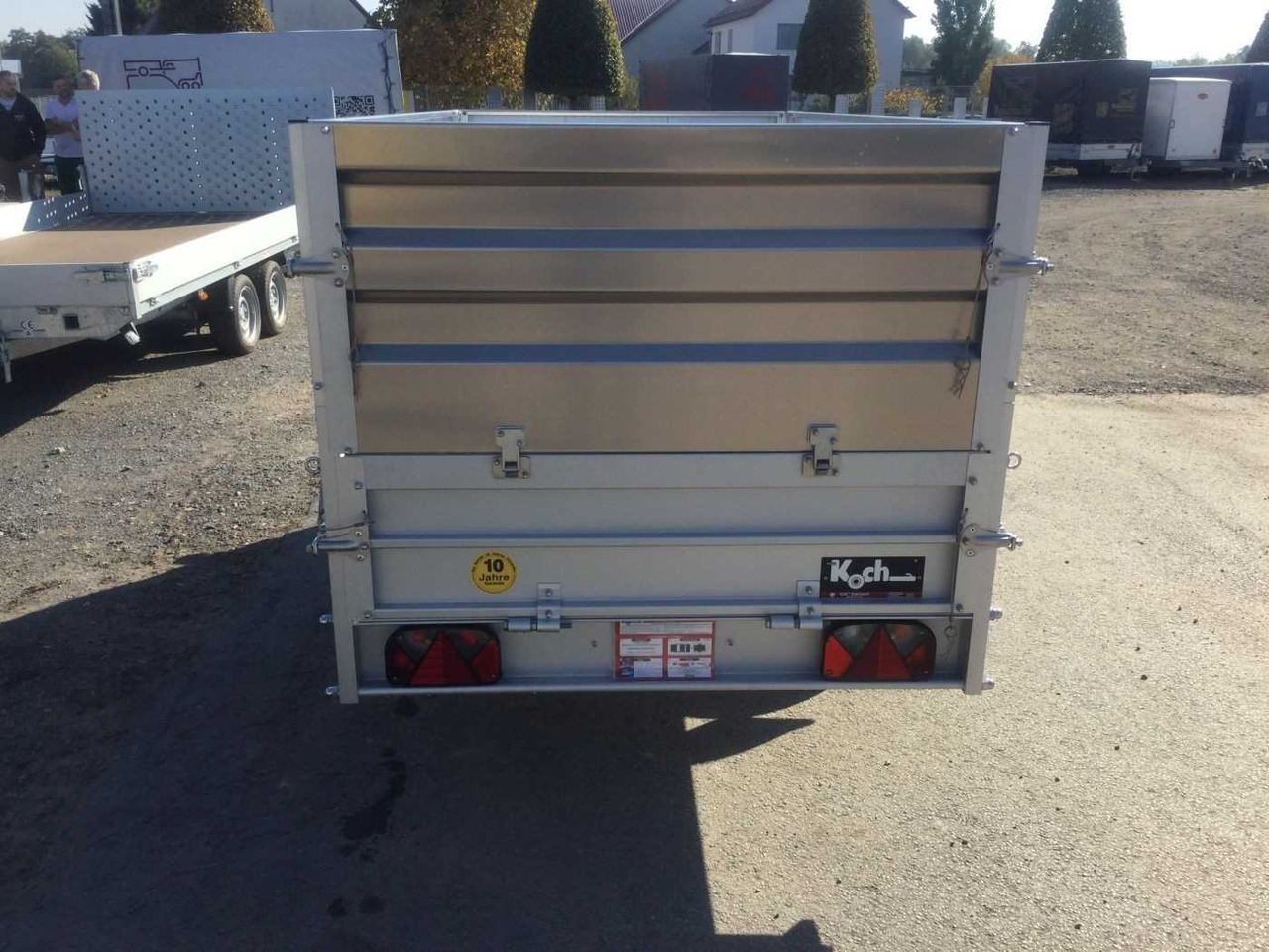 KOCH U4 + Alu-Bordwandaufsatz Kastenanhänger ungebrem - Remolque de coche: foto 3 KOCH U4 + Alu-Bordwandaufsatz Kastenanhänger ungebrem - Remolque de coche: foto 3
