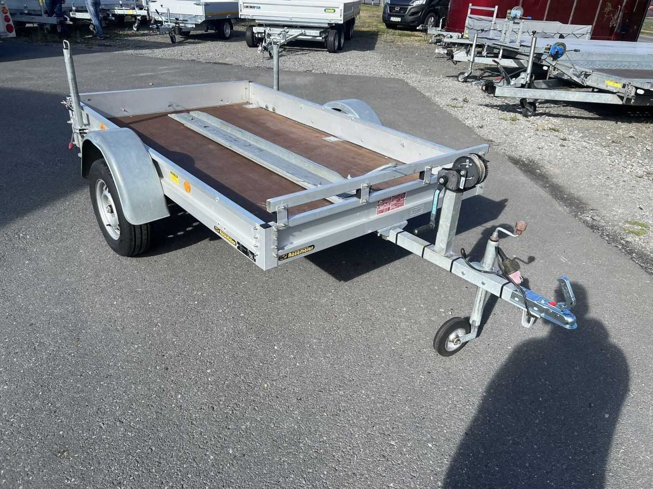 Remolque para moto KOCH U750 N Kastenanhänger ungebremst: foto 1