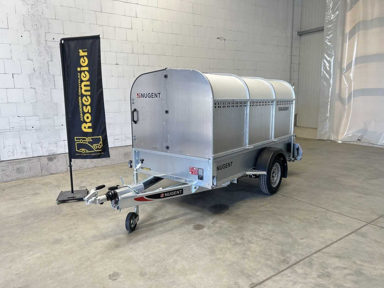 Remolque transporte de ganado nuevo NUGENT GA2512-1 Viehanhänger: foto 24