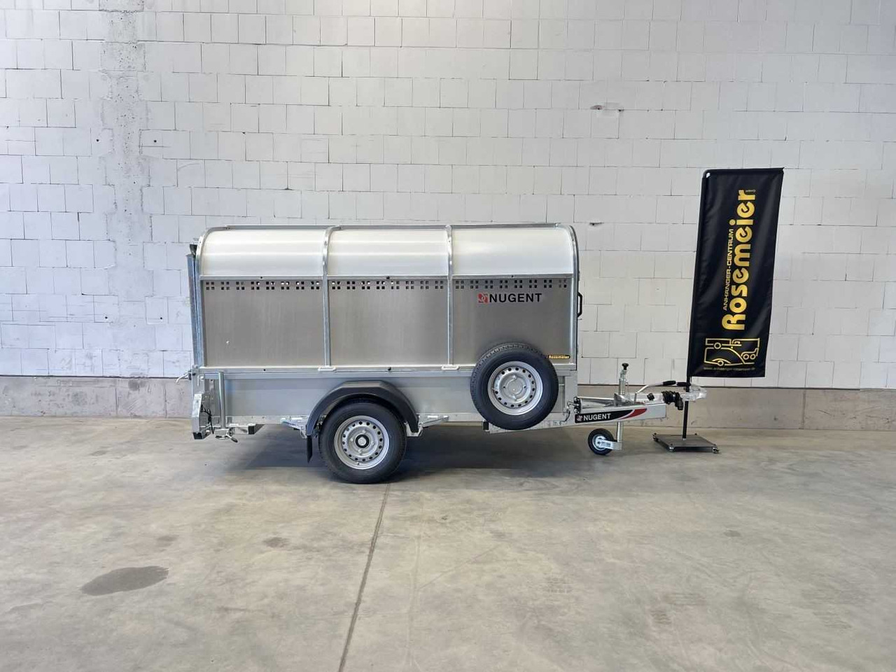 Remolque transporte de ganado nuevo NUGENT GA2512-1 Viehanhänger: foto 13