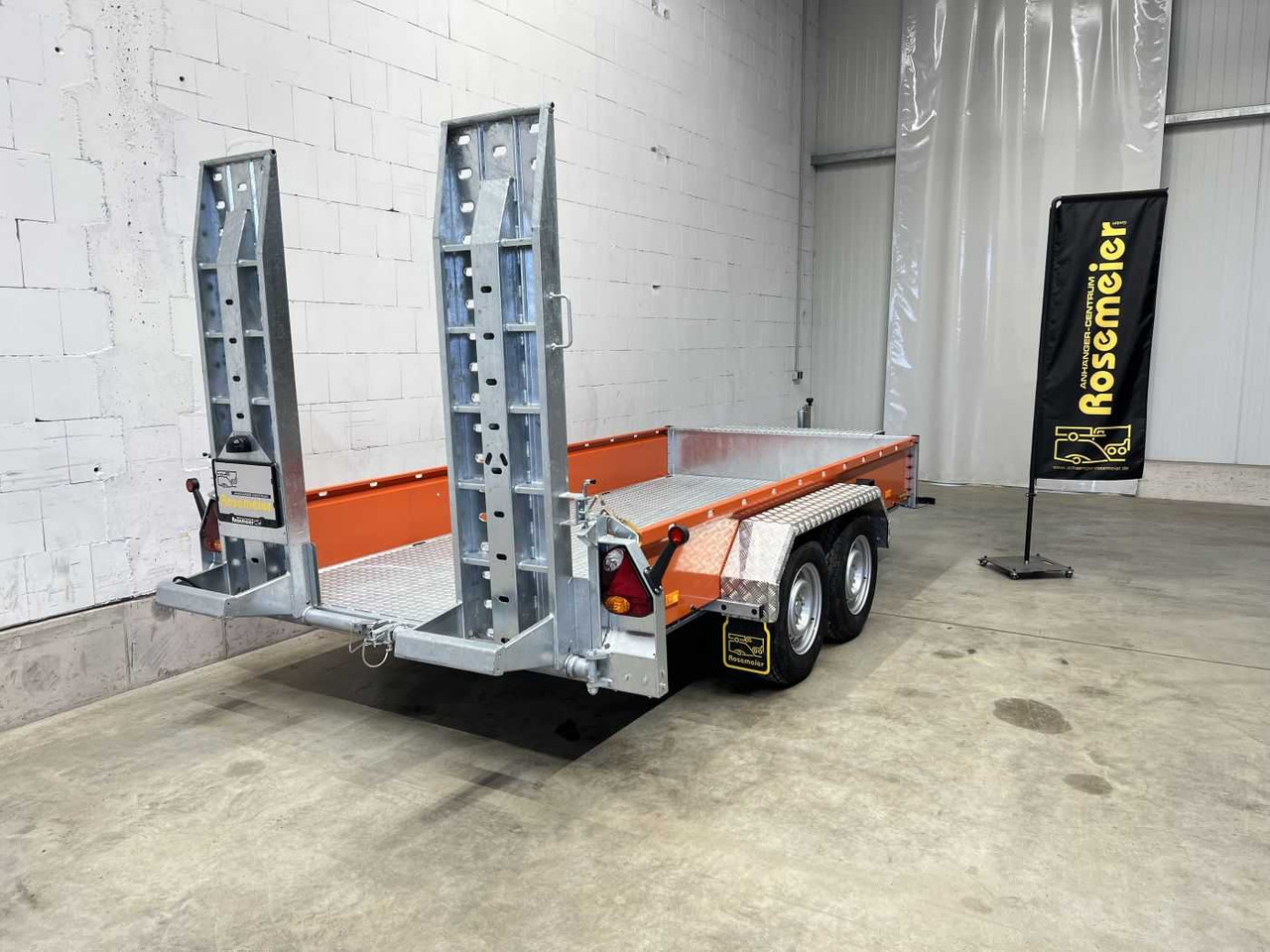 Remolque porta maquinaria nuevo ROSEMEIER VE BAT C35.36 orange Maschinentransporter: foto 12