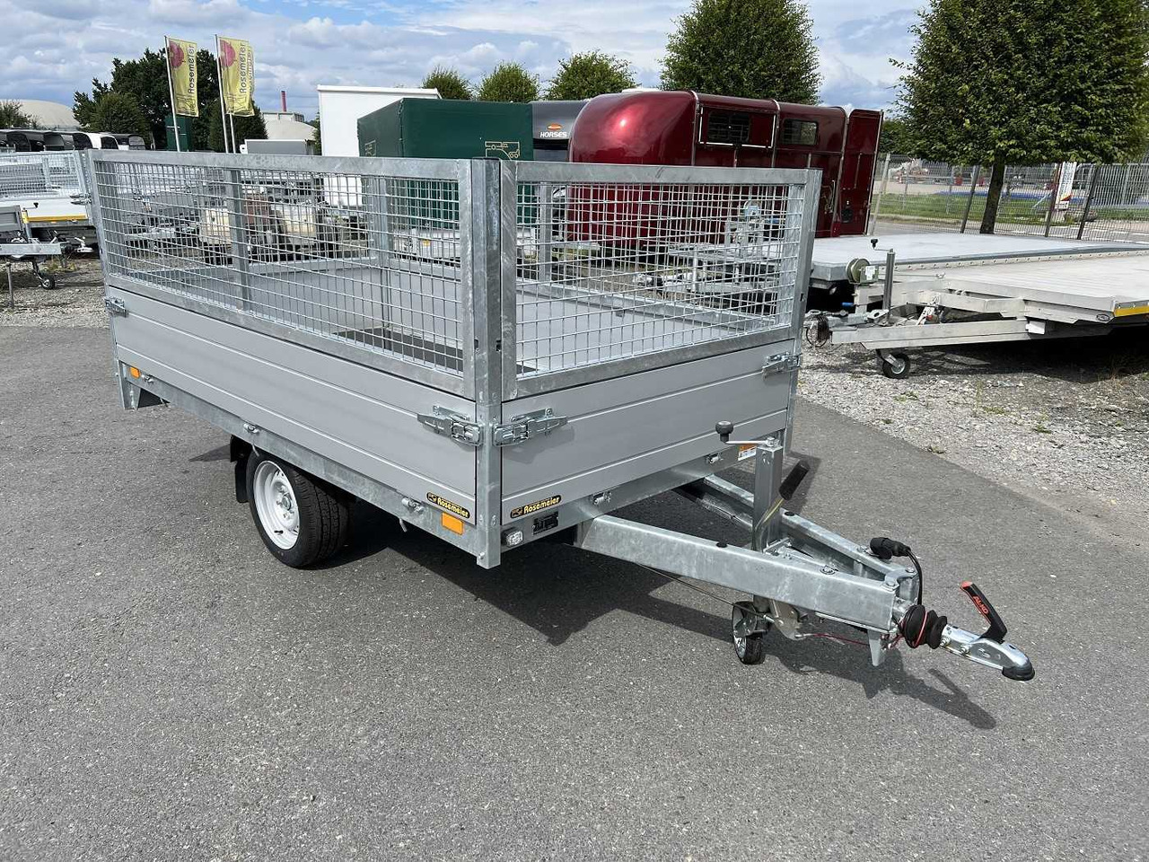 SARIS PL 276 150 1500 1 Gitter Hochlader - Remolque de coche: foto 1 SARIS PL 276 150 1500 1 Gitter Hochlader - Remolque de coche: foto 1