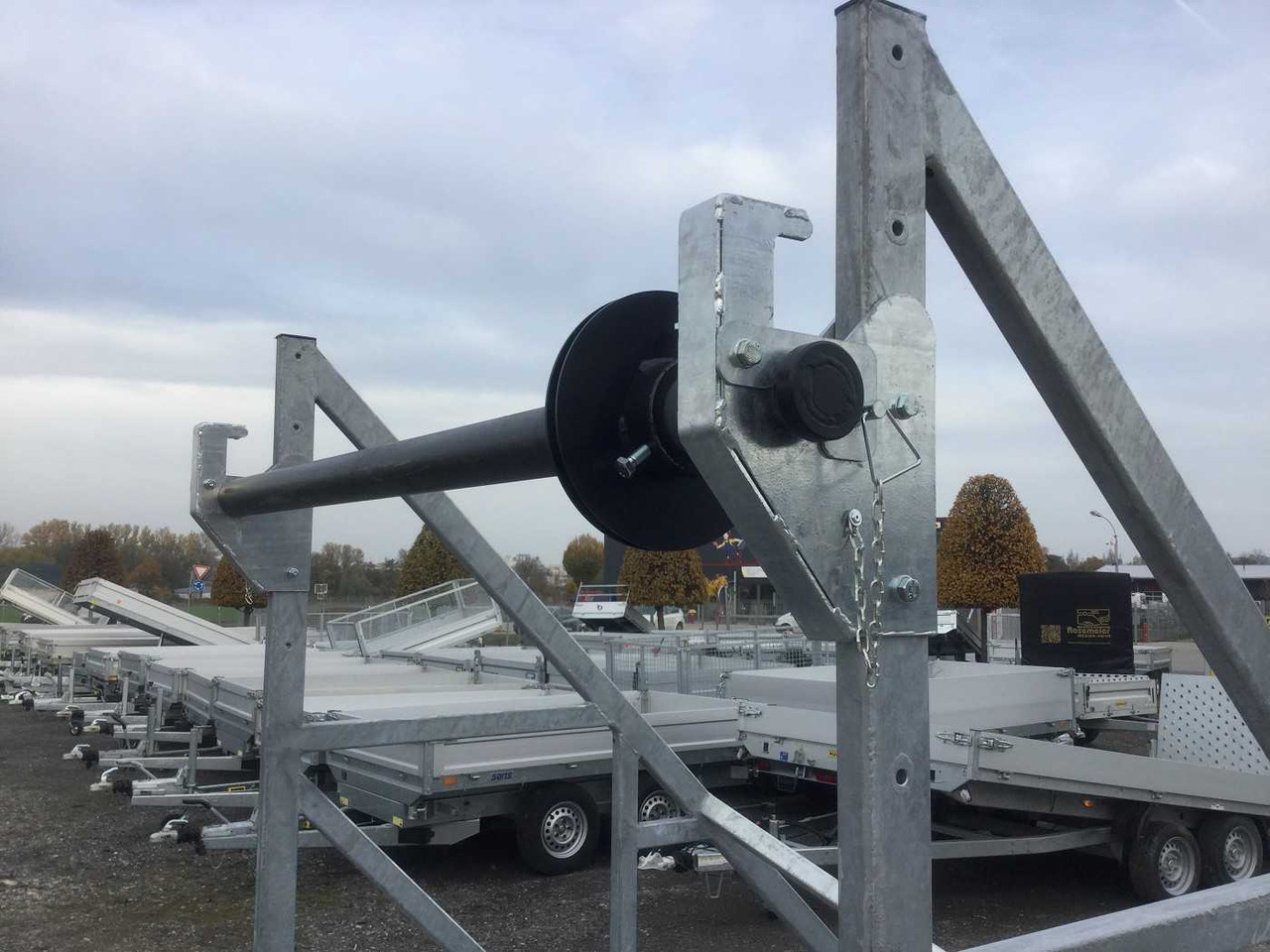 Remolque portabobinas nuevo STEDELE KTT 35 Kabeltrommelanhänger: foto 9