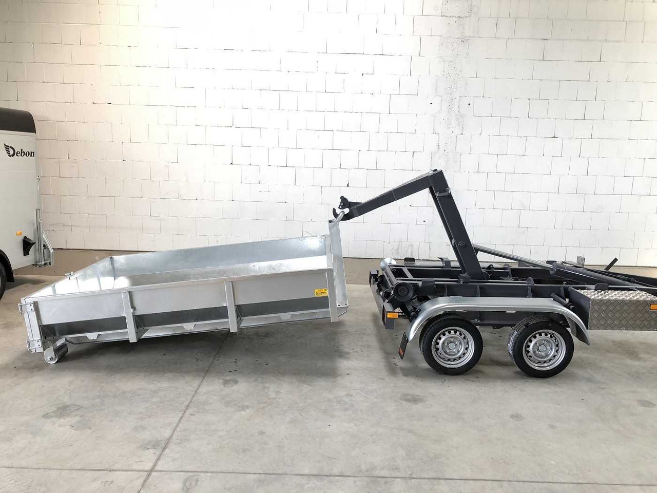 VEZEKO Konos 35 Mulde 400 Muldenkipper - Remolque multilift/ Portacontenedores de cadenas: foto 2 VEZEKO Konos 35 Mulde 400 Muldenkipper - Remolque multilift/ Portacontenedores de cadenas: foto 2