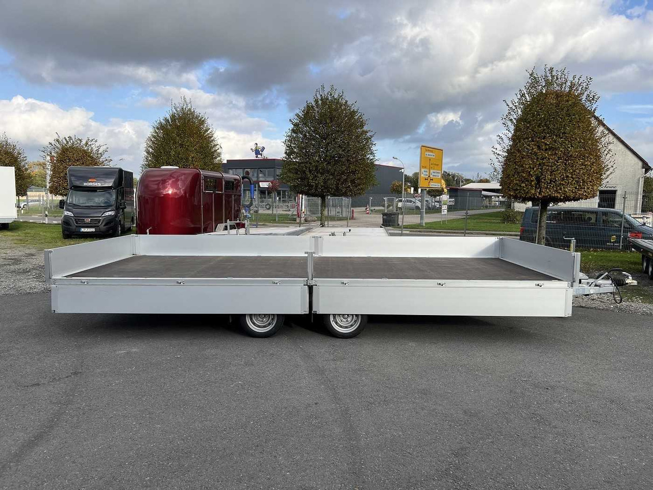 WM MEYER HLC 3560/244 Ti Hochlader - Remolque plataforma/ Caja abierta: foto 4 WM MEYER HLC 3560/244 Ti Hochlader - Remolque plataforma/ Caja abierta: foto 4