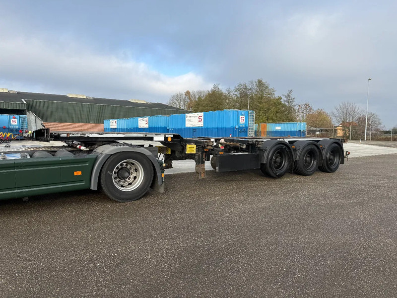 Semirremolque portacontenedore/ Intercambiable Broshuis 3UCC-39/45 FLN / All sizes / BPW / Lift as / NL Trailer: foto 13