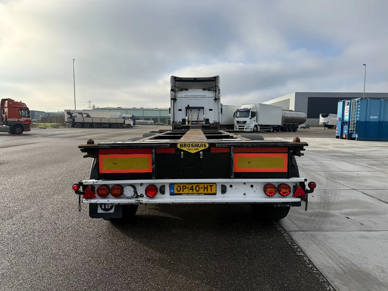 Semirremolque portacontenedore/ Intercambiable Broshuis 3UCC-39/45 FLN / All sizes / BPW / Lift as / NL Trailer: foto 18