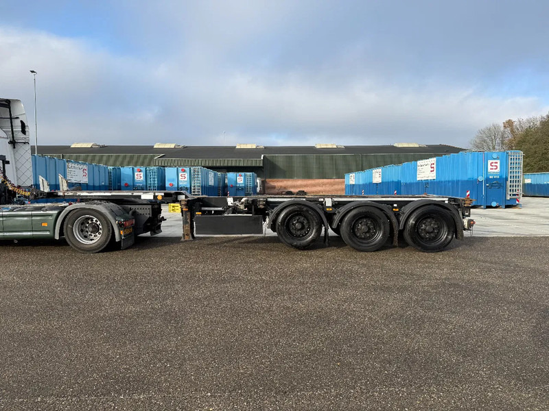 Semirremolque portacontenedore/ Intercambiable Broshuis 3UCC-39/45 FLN / All sizes / BPW / Lift as / NL Trailer: foto 16