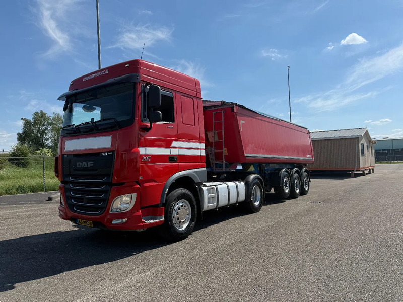 Schmitz Cargobull SGF*S3 27m3 Aluminium kipper komplett mit 2017 DAF XF440 Komplett €22.899,- - Semirremolque volquete: foto 4 Schmitz Cargobull SGF*S3 27m3 Aluminium kipper komplett mit 2017 DAF XF440 Komplett €22.899,- - Semirremolque volquete: foto 4