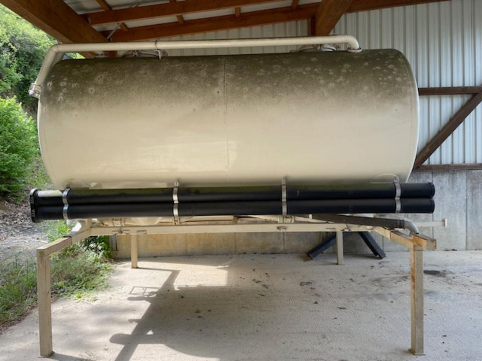 Wechselbrücke mit Silobehälter für den Mehltransport - Contenedor cisterna: foto 2 Wechselbrücke mit Silobehälter für den Mehltransport - Contenedor cisterna: foto 2