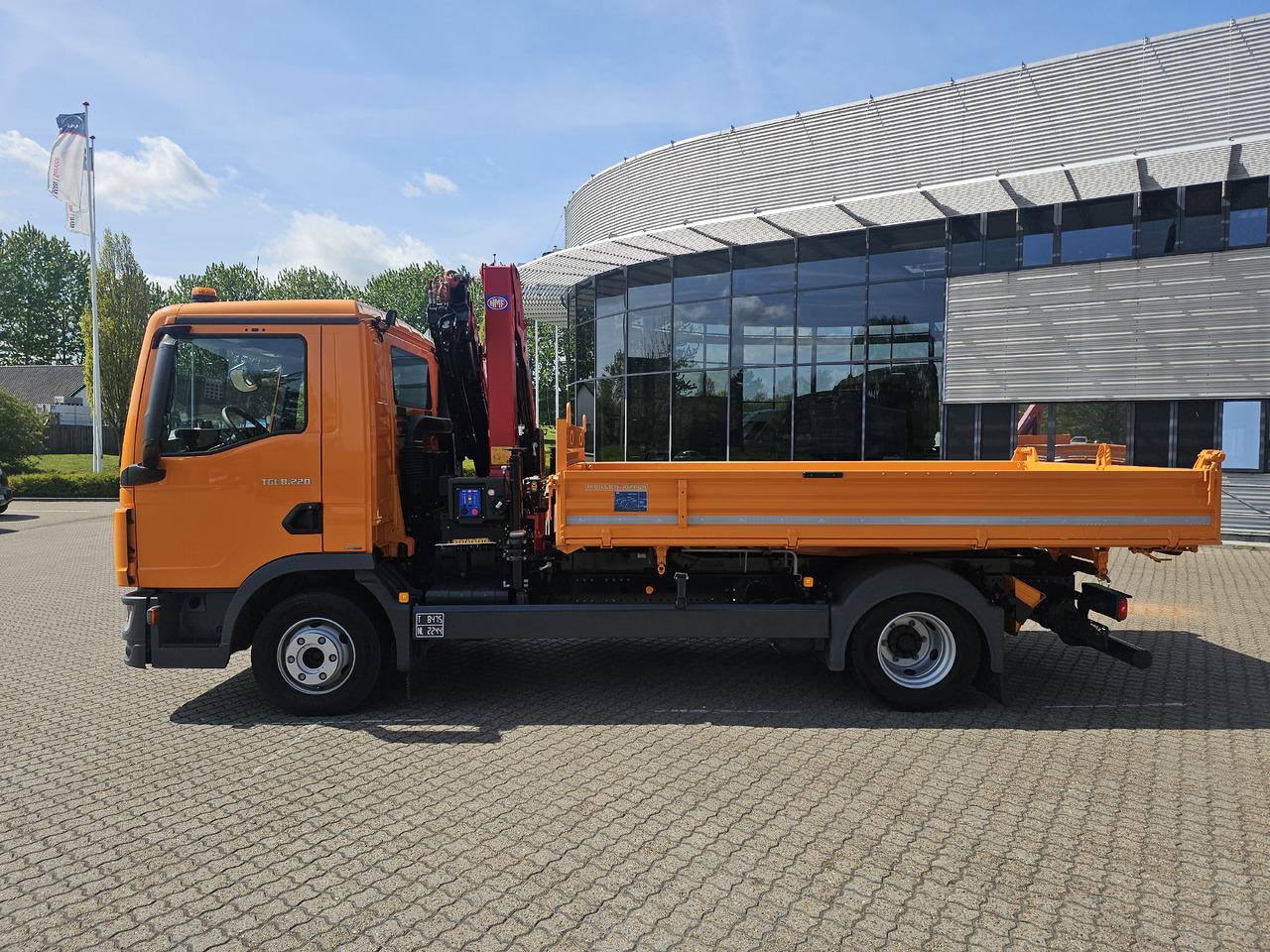 Camión volquete, Camión grúa MAN TGL 8.220: foto 32 Camión volquete, Camión grúa MAN TGL 8.220: foto 32