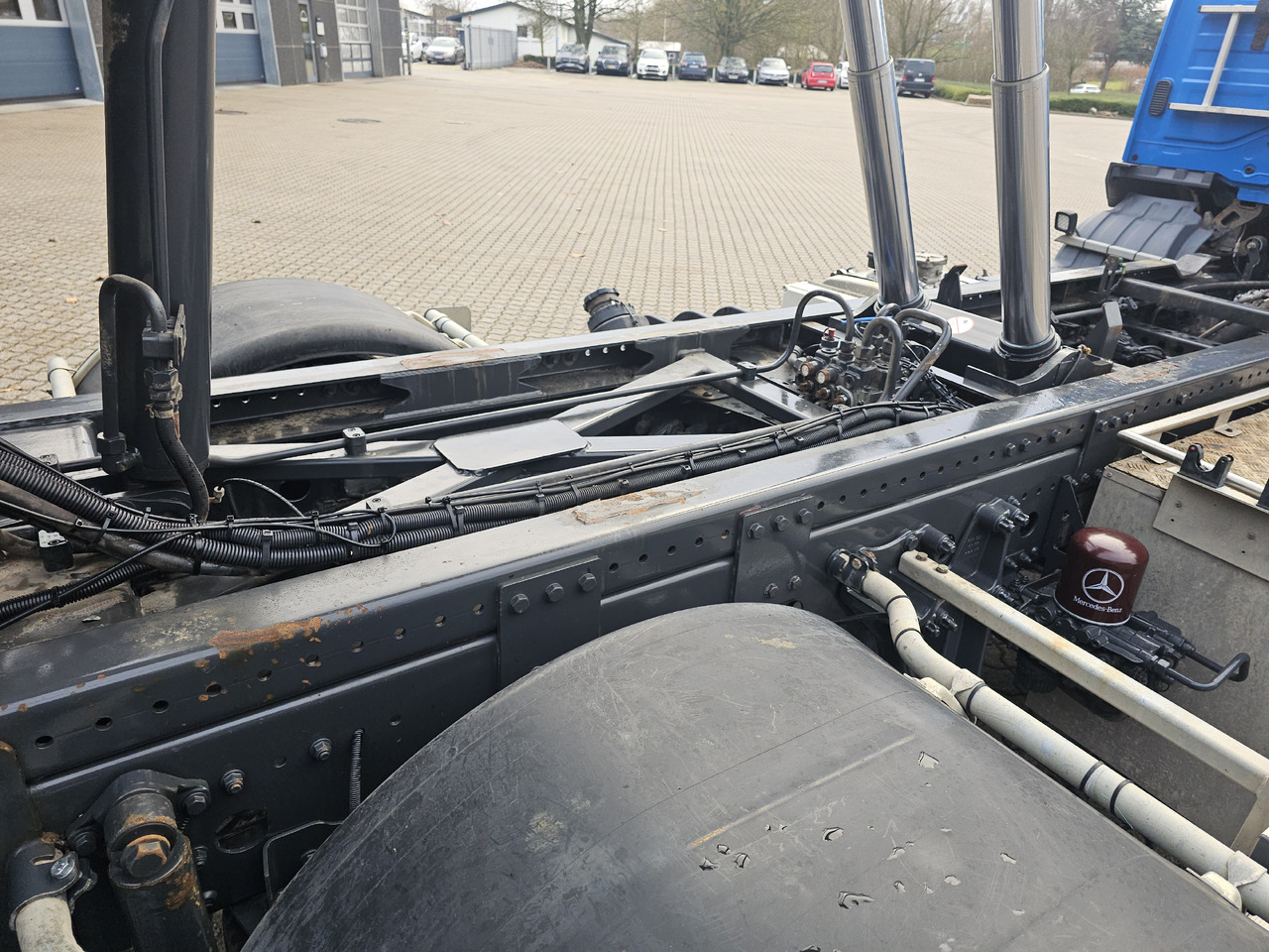 Camión portacontenedore/ Intercambiable Mercedes Atego 1224: foto 10