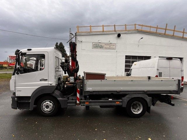 Mercedes-Benz Atego 818 mit Ladekran - Camión grúa: foto 2 Mercedes-Benz Atego 818 mit Ladekran - Camión grúa: foto 2