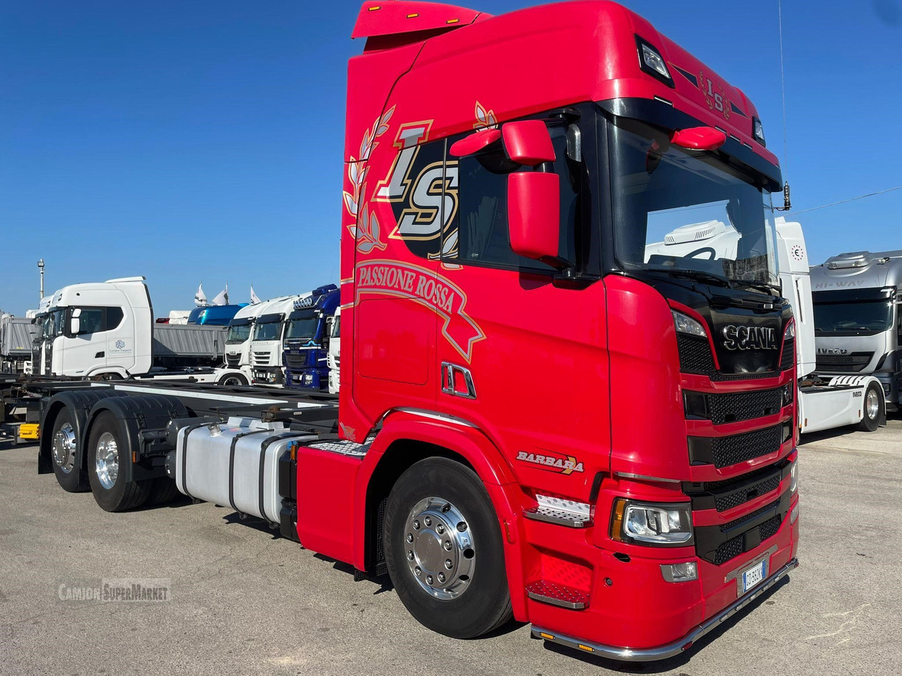 SCANIA R450 - Camión portacontenedore/ Intercambiable: foto 1 SCANIA R450 - Camión portacontenedore/ Intercambiable: foto 1