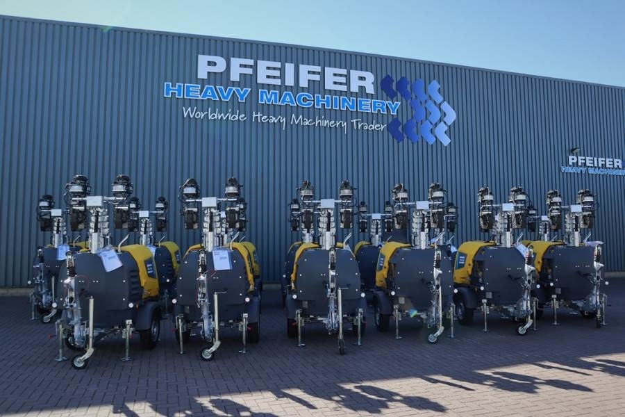 Torre de iluminación Atlas Copco Hilight H6+ Valid inspection, *Guarantee! Max Boom: foto 1