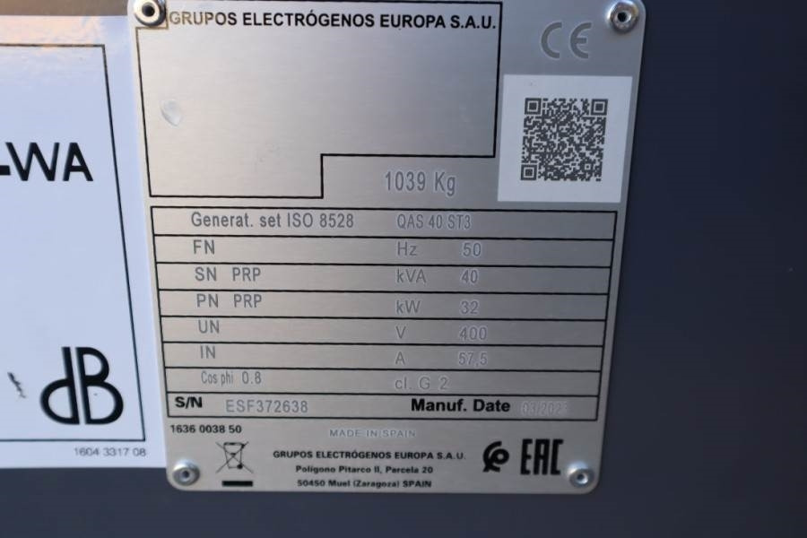 Generador industriale Atlas Copco QAS 40 ST3 Valid inspection, *Guarantee! Diesel, 4: foto 11