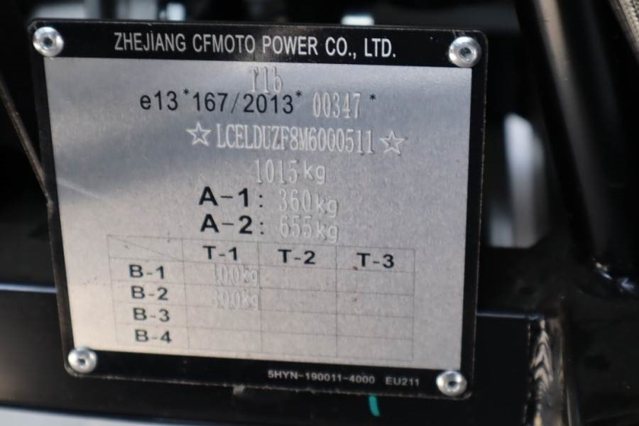Cuadrimoto CFMoto UFORCE600 Valid Inspection, *Guarantee! Dutch Regi: foto 7