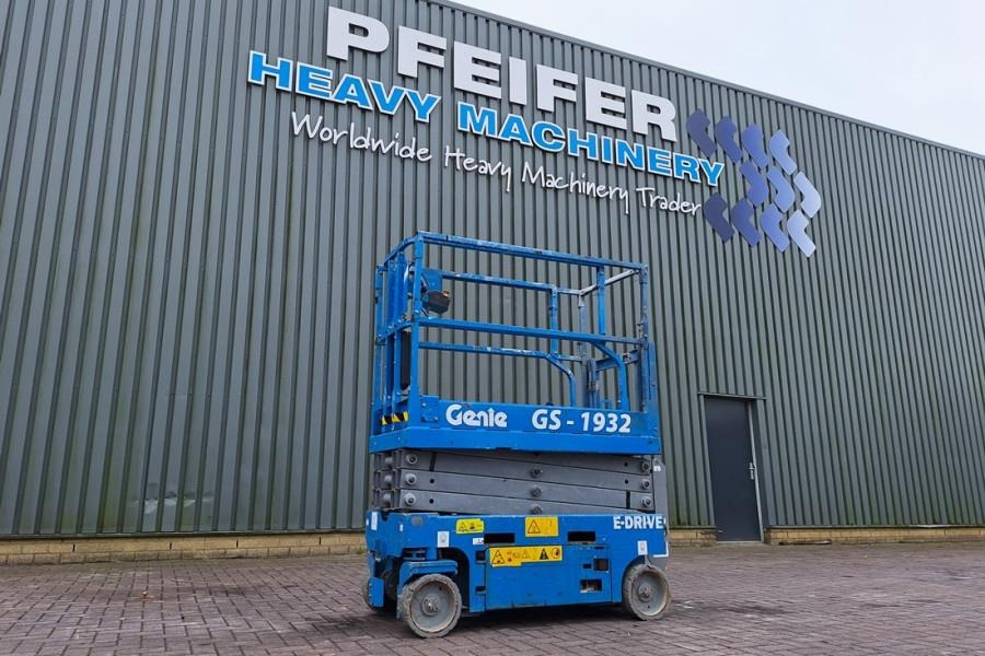 Genie GS1932 E-Drive Several In Stock, 8m Working Height - Plataforma de tijeras: foto 1 Genie GS1932 E-Drive Several In Stock, 8m Working Height - Plataforma de tijeras: foto 1
