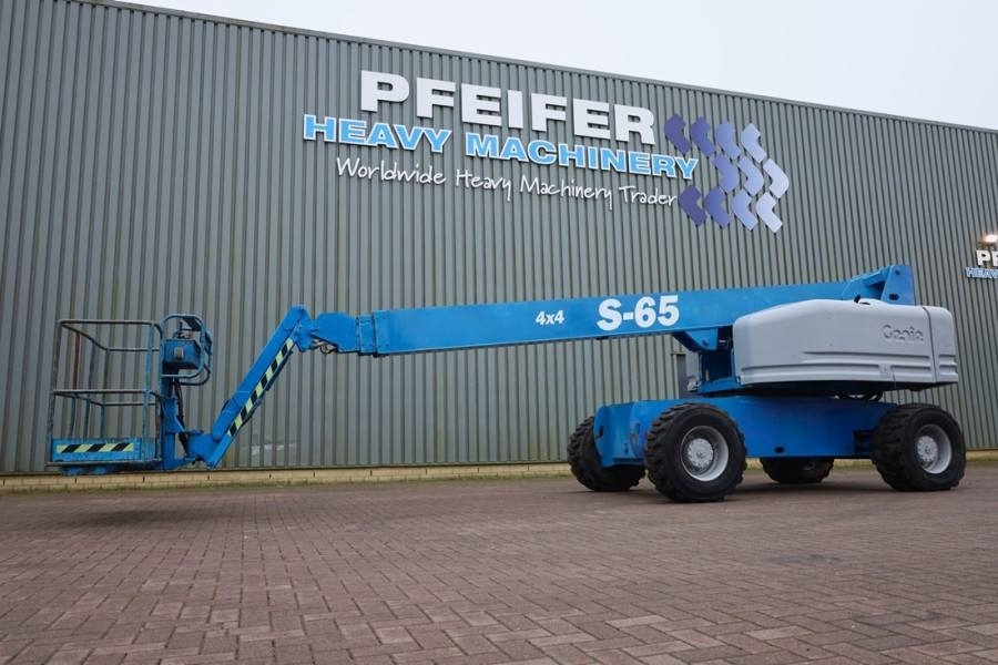 Genie S65 4WD Diesel, 4x4 Drive, 22m Working Height, 17m - Plataforma telescopica: foto 1 Genie S65 4WD Diesel, 4x4 Drive, 22m Working Height, 17m - Plataforma telescopica: foto 1