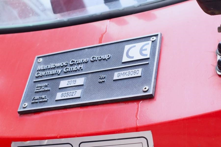 Grúa todo terreno Grove GMK3060 Diesel, 6x6x6 Drive, 60t Capacity, 43m Mai: foto 7 Grúa todo terreno Grove GMK3060 Diesel, 6x6x6 Drive, 60t Capacity, 43m Mai: foto 7