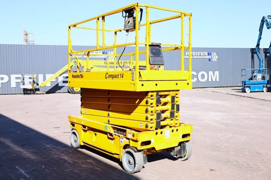 Plataforma de tijeras Haulotte COMPACT 14 Electric, 14m Working Height, 350kg Cap: foto 8