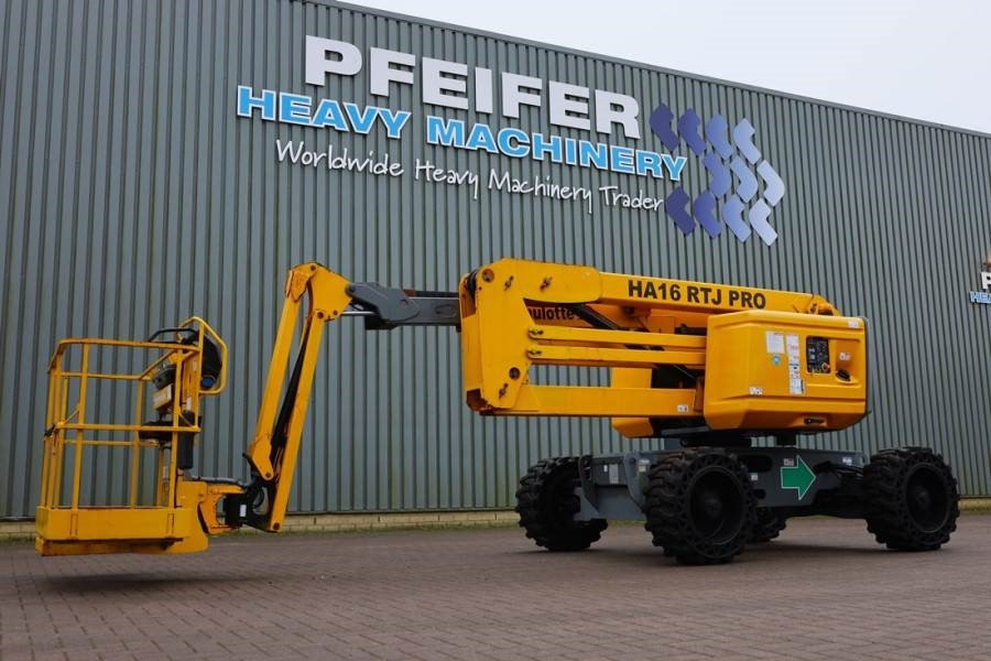 Haulotte HA16RTJ Pro Diesel, 4x4x4 Drive, 16 m Working Heig - Plataforma articulada: foto 1 Haulotte HA16RTJ Pro Diesel, 4x4x4 Drive, 16 m Working Heig - Plataforma articulada: foto 1