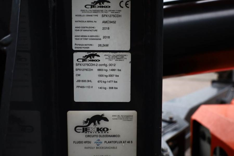 Jekko SPX1275CDH Valid inspection, *Guarantee! Diesel/El - Grúa sobre orugas: foto 5 Jekko SPX1275CDH Valid inspection, *Guarantee! Diesel/El - Grúa sobre orugas: foto 5
