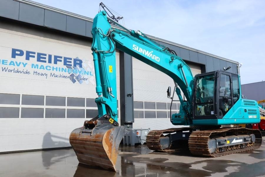 Sunward SWE155F CE certification, Diesel, Digging depth: 5 - Excavadora de cadenas: foto 1 Sunward SWE155F CE certification, Diesel, Digging depth: 5 - Excavadora de cadenas: foto 1