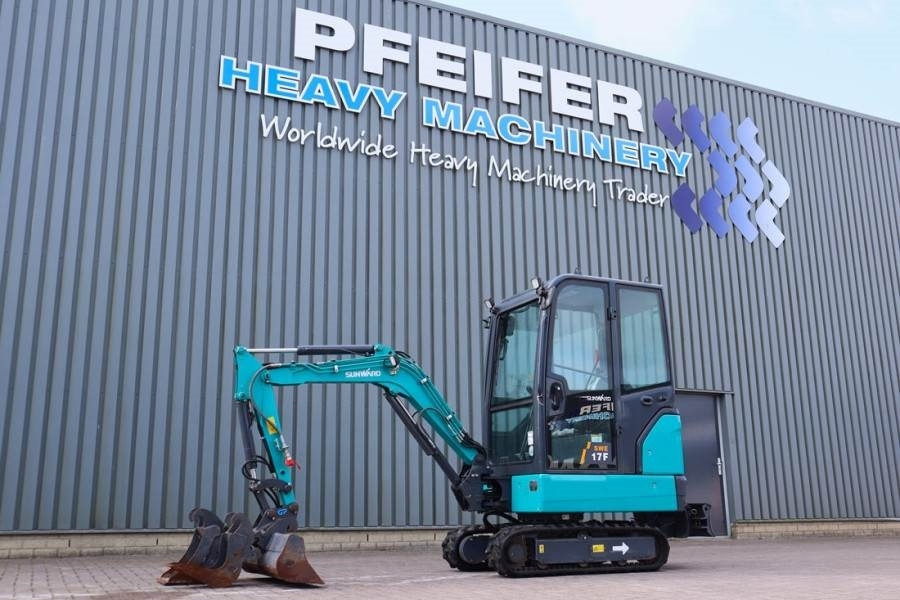 Miniexcavadora Sunward SWE17F CE certification, Diesel, Extendable Underc: foto 1