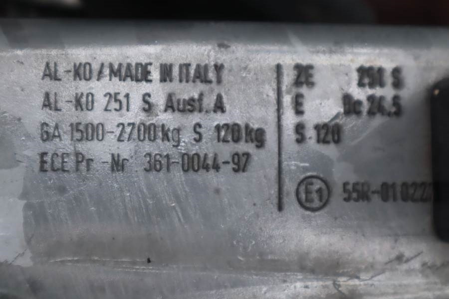 Remolque con toldo Unsinn LK 2642-14-1750 Dutch vehicle registration, Valid: foto 9