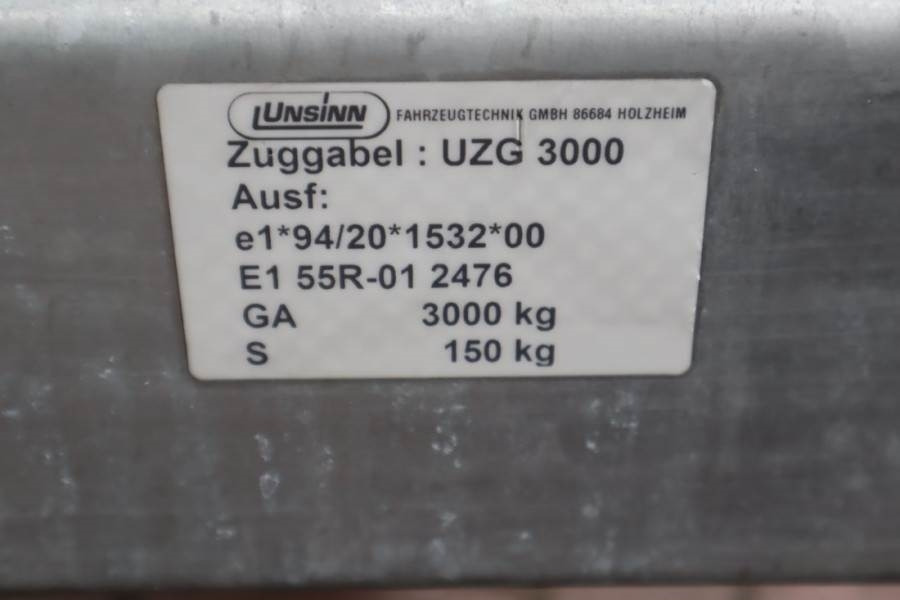 Remolque con toldo Unsinn LK 2642-14-1750 Dutch vehicle registration, Valid: foto 8