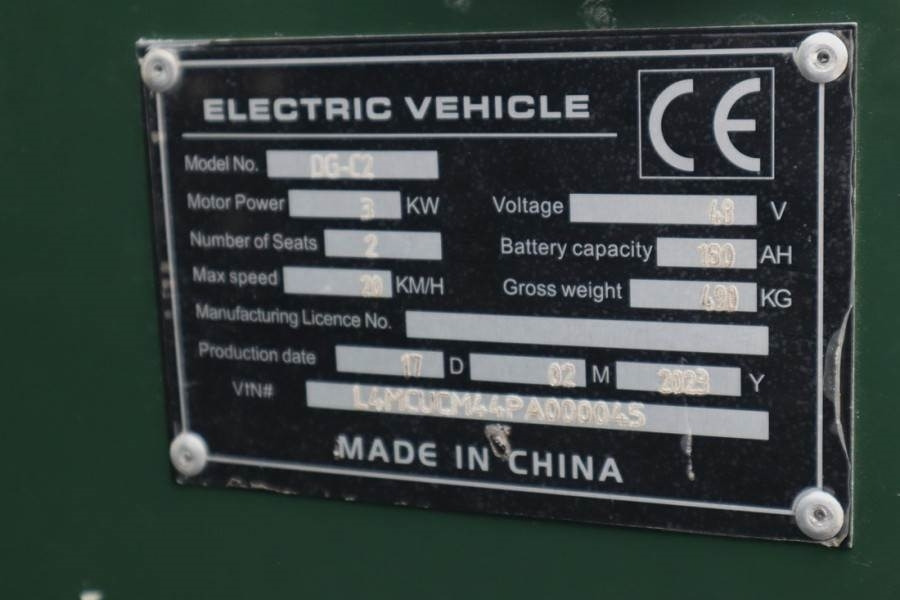 Vehículo municipal BRINGO DG-C2 Valid Inspection, *Guarantee! Dutch R: foto 15