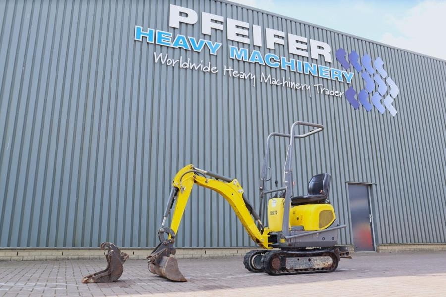 Wacker Neuson E08-01 Wacker Neuson mini excavator including 2 bu - Miniexcavadora: foto 1 Wacker Neuson E08-01 Wacker Neuson mini excavator including 2 bu - Miniexcavadora: foto 1