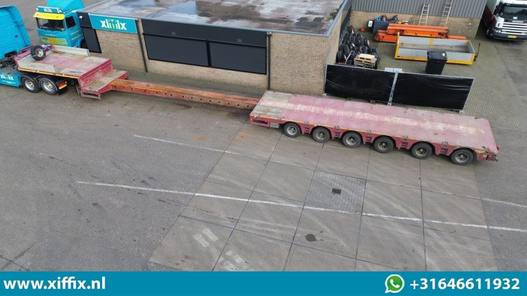 Broshuis 6-ass. Uitschuifbare semi dieplader / SL assen / 5x gestuurd - Semirremolque góndola rebajadas: foto 2 Broshuis 6-ass. Uitschuifbare semi dieplader / SL assen / 5x gestuurd - Semirremolque góndola rebajadas: foto 2