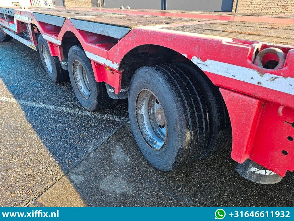 Faymonville 3-ass. Vlakke uitschuifbare Mega oplegger / Uitklapbare laadvloer kl - Semirremolque plataforma/ Caja abierta: foto 5 Faymonville 3-ass. Vlakke uitschuifbare Mega oplegger / Uitklapbare laadvloer kl - Semirremolque plataforma/ Caja abierta: foto 5