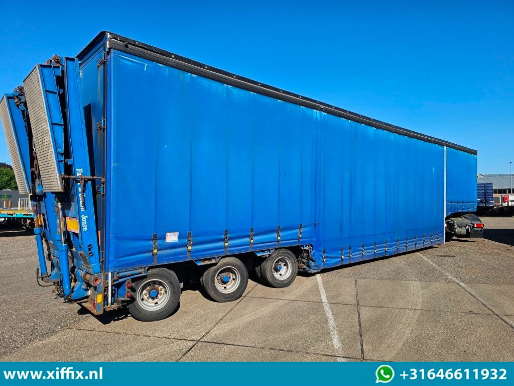 Goldhofer 3-ass. Dieplader met huifopbouw / Hydr. Hefbed en kleppen / 3x gestuur - Semirremolque góndola rebajadas: foto 4 Goldhofer 3-ass. Dieplader met huifopbouw / Hydr. Hefbed en kleppen / 3x gestuur - Semirremolque góndola rebajadas: foto 4