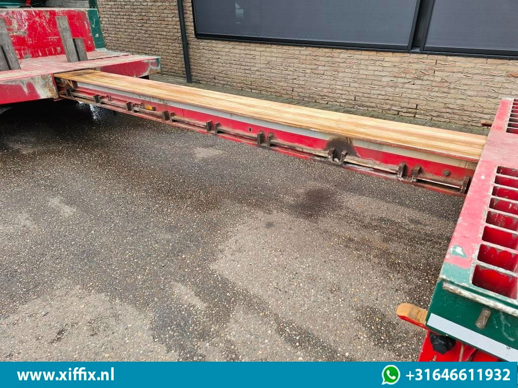 Semirremolque góndola rebajadas Meusburger 4-ass. Uitschuifbare semi dieplader met huifopbouw / 2x Naloop gestuu: foto 8