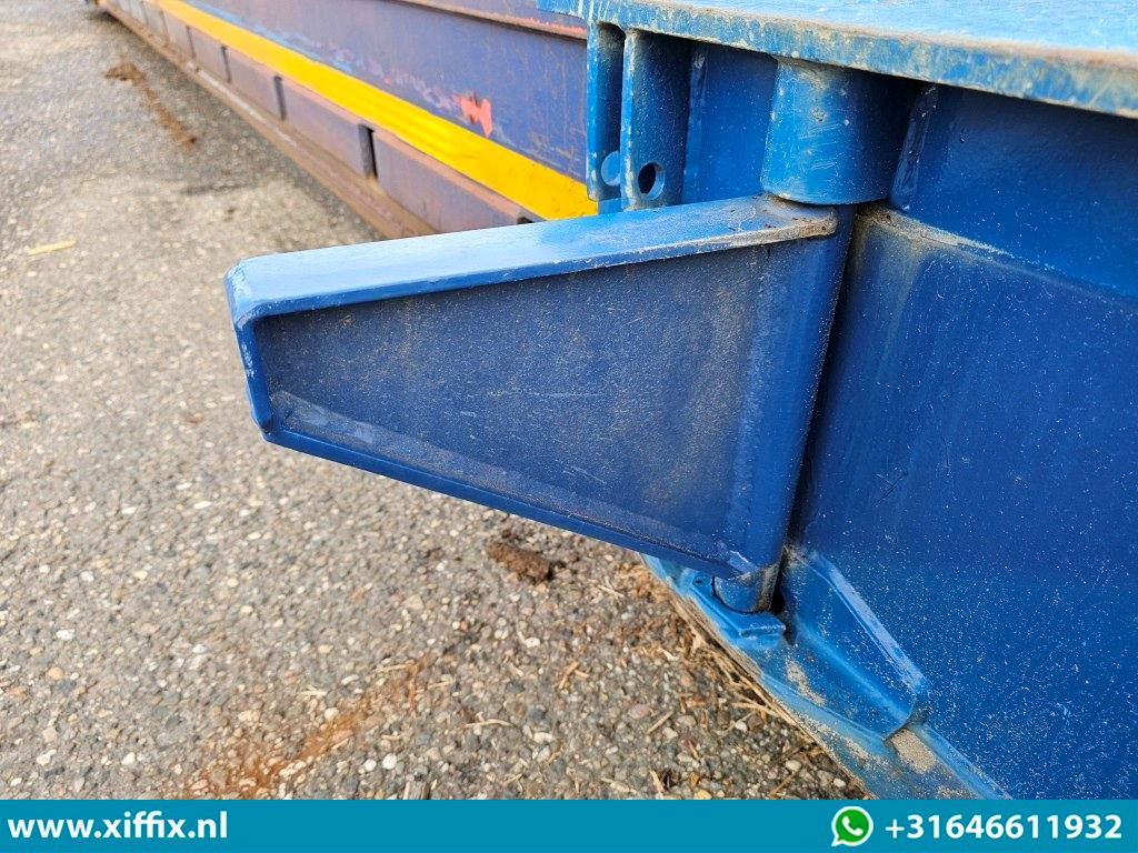 Semirremolque góndola rebajadas Nooteboom 3-ass. Uitschuifbare dieplader met afneembare nek / 3x gestuurd / 274 cm. Breed: foto 13