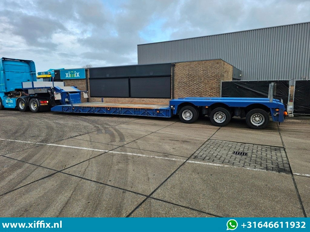 Semirremolque góndola rebajadas Nooteboom 3-ass. Uitschuifbare dieplader met afneembare nek / 3x gestuurd / 274 cm. Breed: foto 12